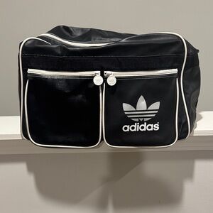 Adidas Black and White Men's Toiletry Bag